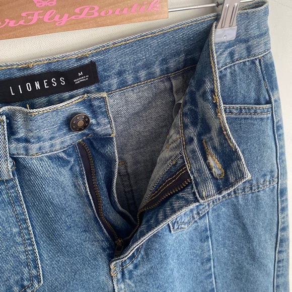 (B12) Lioness Stacey Jeans in Denim Blue, Size Medium - Picture 6 of 14